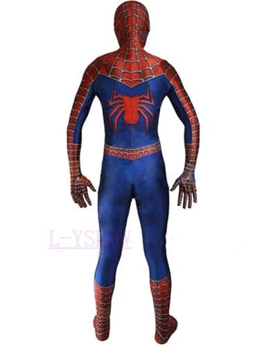 Raimi Spider-Man Costumi Cosplay Uomo 3D Zentai Wear Halloween Spandex Tuta - Foto 8 di 16