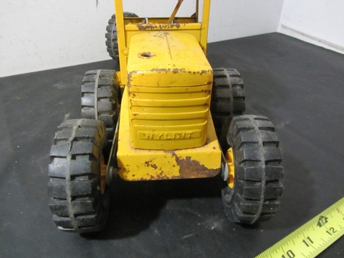 Nylint Grader Construction equipment vehicle tractor vintage yellow large - Picture 11 of 14