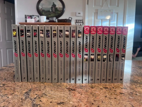 Initial D Manga Volume 1 to 18 (English) 5 have cards