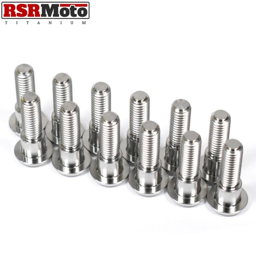 Triumph Daytona Sprint Trident Trophy Titanium Front Brake Disc Rotor Bolts Hex - Picture 2 of 9