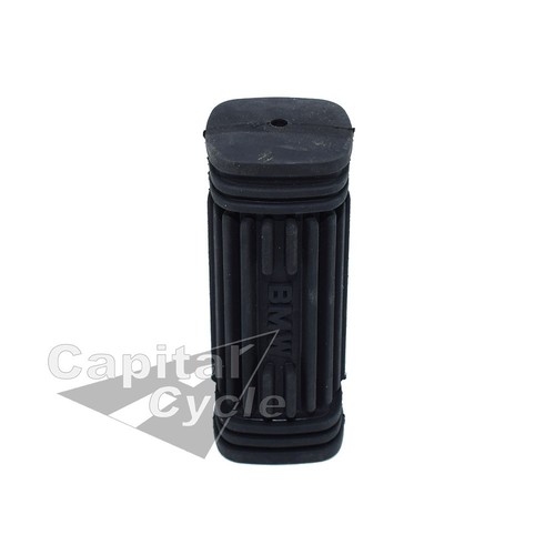 Square Footpeg Rubber foot rest peg BMW Airhead R100 R90 R80 R75 twins new - Picture 3 of 6
