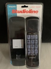 Unisonic StudioLine Black Phone 6750 BIG BUTTON KEYPAD, New Sealed Package