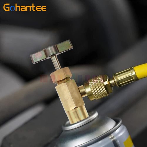 2Pcs A/C R1234yf Quick Connector Coupler Adapter Auto High & Low Manifold Gauge - Picture 26 of 27