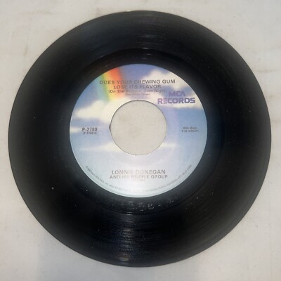Lonnie Donegan, Does Your Chewing Gum Lose Its Flavor / Chirpy, 45 RPM 7INCH