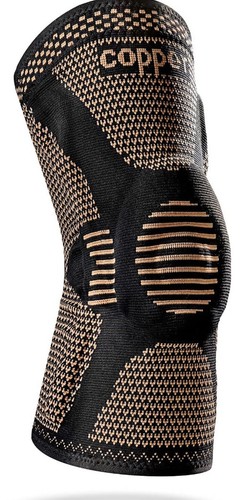 Copper Knee Brace for knee pain Compression Sleeve SZ Small New - Picture 3 of 11