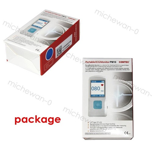 PM10 Tragbarer EKG-Monitor Wiederaufladbar EKG-Daten Bluetooth-Übertragung - Picture 6 of 9
