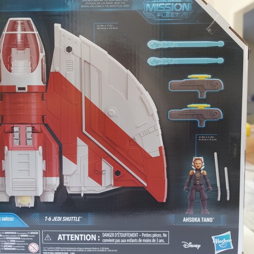 Lego Star Wars Mission Fleet Ahsoka Tano Mini Figura + Jedi Shuttle Disney Hasbro - Imagen 5 de 11