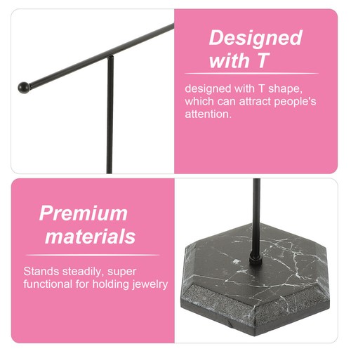 Jewelry Stand Display Necklace Holder Desktop Jewelry Organizer Earring Holder - Bild 10 von 12