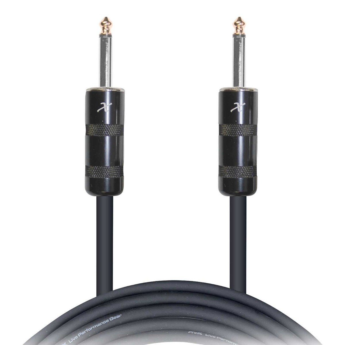 Акустический кабель ProX XC-QQ25 длиной 25 футов от 1/4 TS-M до 1/4 TS-M 12 AWG