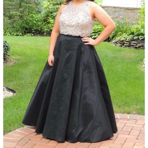 alyce 2 piece prom dress