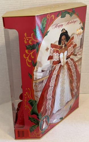 Vintage Mattel Happy Holidays AA Barbie Doll Christmas Special Edition 1997 NRFB - Picture 11 of 15