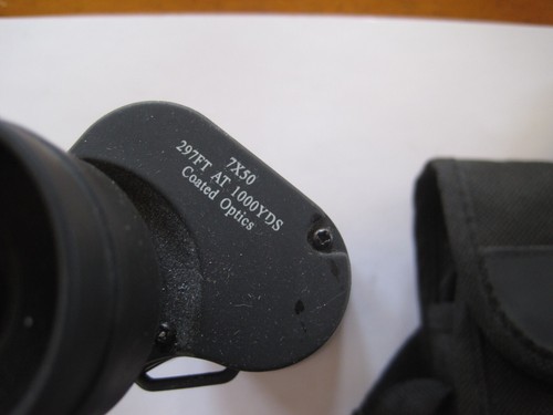 Emerson 7X50 Binoculars 297ft/1000yds Coated Optics w/Case - Picture 3 of 4