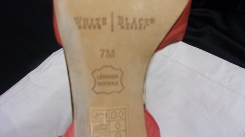 White House Black Market Women's Anastasie Pink Leather Ankle Strap Heels SZ.7M - Bild 11 von 11