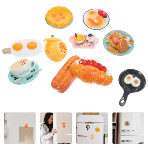 Set of Simulation Toys Fridge Magnets Decorative Accessories Decorations - 第 2/12 張圖片