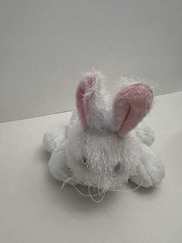 GANZ Webkinz White Bunny Rabbit Plush 7" Stuffed Animal Toy ~ No Code - Picture 3 of 9