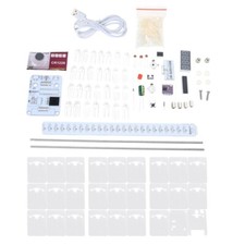 Auditory Spectrum Tower Set Voice Controlled 7 Color Display LED Leveling