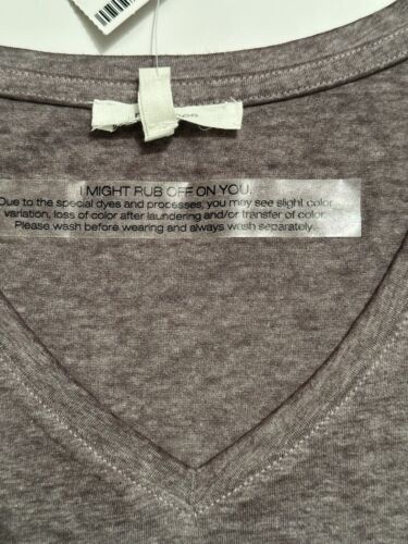 Maurices Mom Life Tee Shirt Womens Small Gray Short Sleeve V Neck T-shirt NWT - Picture 16 of 17