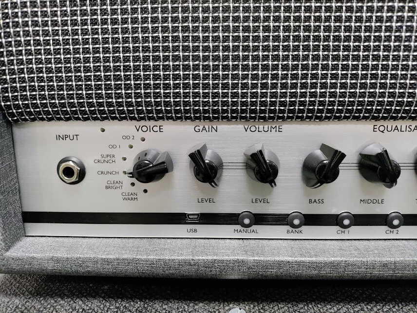 BLACKSTAR SILVERLINE DELUXE 100 WATT DIGITAL MODELING AMP HEAD W