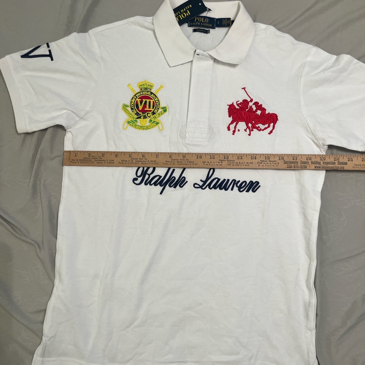 Ralph Lauren Polo Size L Length 26 Width 20 Chief Keef Polo | eBay