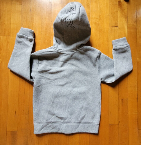 Reebok Youth Gray Full Zip Logo Hoodie size 6 - Picture 8 of 9