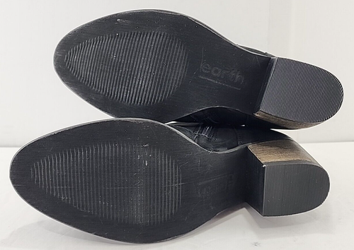 Earth Womens West Ralston Ankle Boot Shoe Size 6.5 Wide Black side zip NEW - Picture 8 of 8