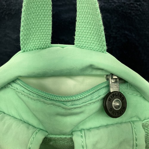 Pre-Owned Kipling Small Size Backpack - Seafoam Green - Picture 7 of 9
