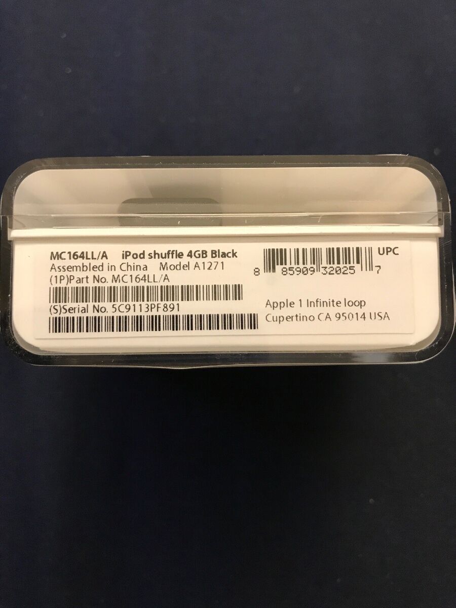 Apple - ヨッパライ Apple iPod shuffle 3rd Generation Black (4 GB) for sale