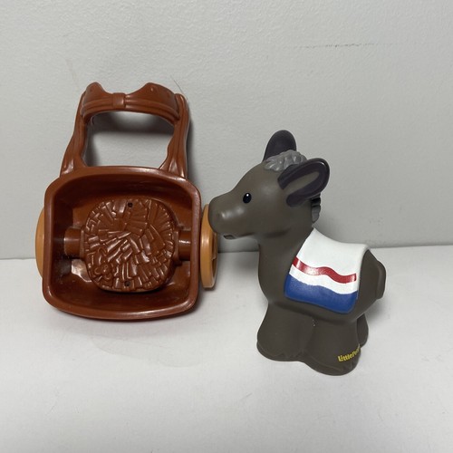 Fisher Price Little People CART & DONKEY Christmas Nativity, Farm - Picture 3 of 4