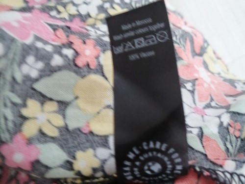 Ladies George Floral Maternity Maxi Dress Size 14 Bnwt - Picture 7 of 7