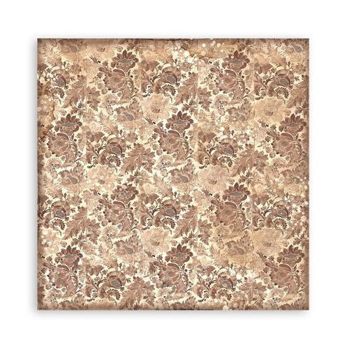 Café y chocolate Stamperia - fondos 12"" x 12"" - 10 hojas de doble cara - Imagen 13 de 14