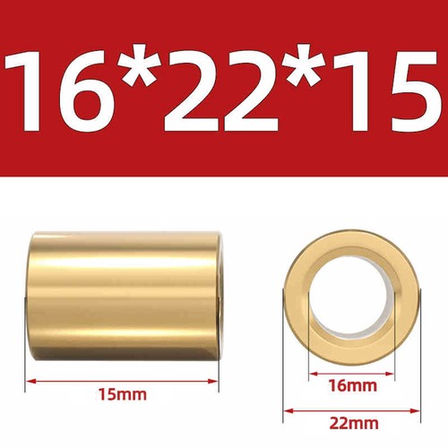 Brass Oil Bearing Powder Metallurgy Self-Lubricating Inner Diameter 3/4/6/8/60mm - Picture 115 of 236