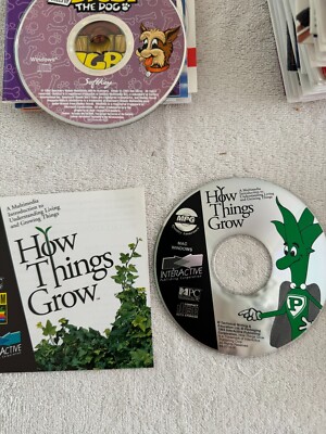 How Things Grow : CD-Rom PC Multimedia InteractivePublishing 1993