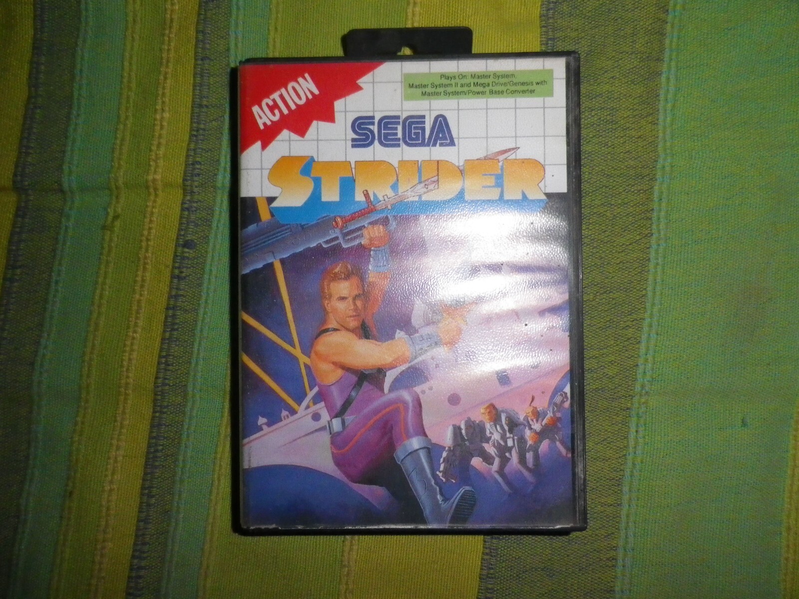 Strider Sega Master system sans notice 