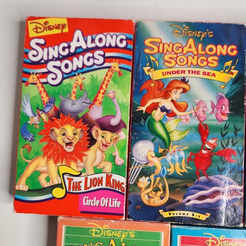Walt Disney Sing A Llong Songs Vintage VHS Under The Sea Heigh-Ho The Lion King - Bild 4 von 11