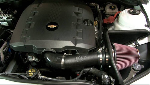 K&N 57-3078 Performance Cold Air Intake System For 12-15 Chevrolet Camaro 3.6L - Imagen 3 de 10