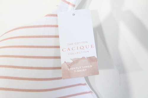 Cacique Lightly Lined T Shirt Bra 44B New Women Plus Size Underwire Cotton - Picture 5 of 8