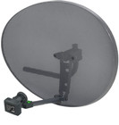 80cm Zone 2 Satellite Dish & MK4 Quad LNB For Sky Freesat HD Polsat Hotbird