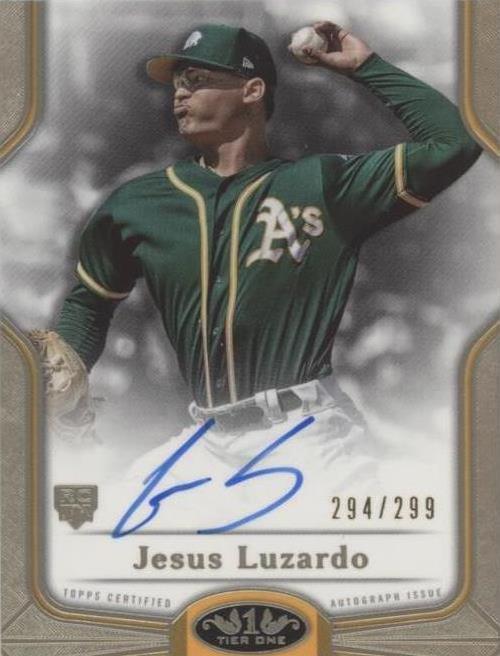 2020 Topps Tier One - Jesus Luzardo #BOA-JL - 1 of 1