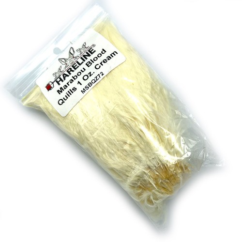 MARABOU STRUNG BLOOD QUILLS (BULK 1 OZ PACK) - Hareline Fly Tying Feathers NEW! - Picture 10 of 43