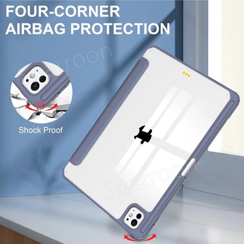 Shockproof Smart Cover Case for iPad 10th 9th 8th 7th 6th Gen Air 4 Pro 11 13 in - Picture 58 of 59