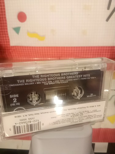 THE RIGHTEOUS BROTHERS - GREATEST HITS (Cassette, Verve/PolyGram) 823-662-4 Y-1 - Picture 3 of 3