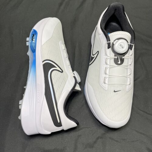 Nike Air Zoom Infinity Tour Next% BOA White Blue DJ5590-103 US Mens 9.5 W Shoes - Picture 2 of 8