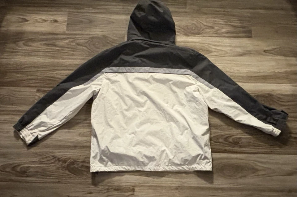 Chaqueta de esquí aislante con capucha ZeroXPosur blanca negra gris talla 2XL USADA EN EXCELENTE ESTADO Foto 2 de 4