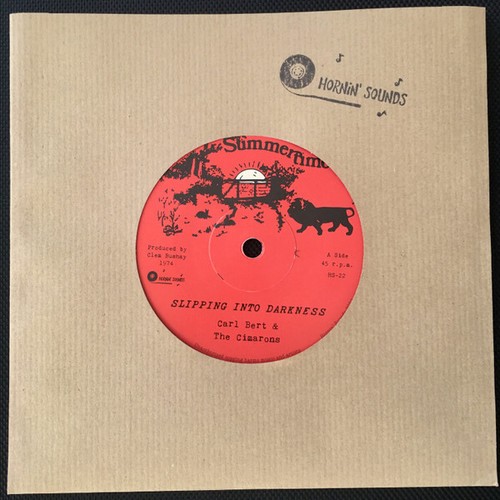 Carl Bert & The Cimarons - Slipping Into Darkness (7 Zoll Ltd) (nahezu neuwertig (NM oder M-