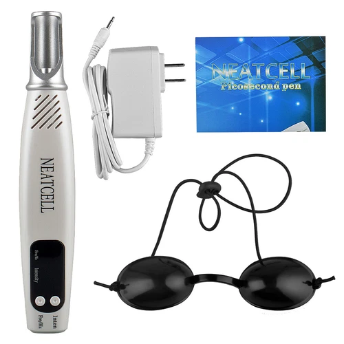 Pluma láser de picosegundos Neatcell eliminación de tatuajes, removedor de manchas oscuras, luz azul/roja - Imagen 14 de 21