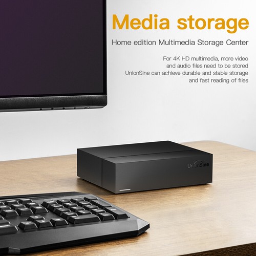 12TB 14TB 16TB External Hard Disk Drive USB-C Fast Transfer HDD, 2-Year-Warranty - Picture 8 of 14