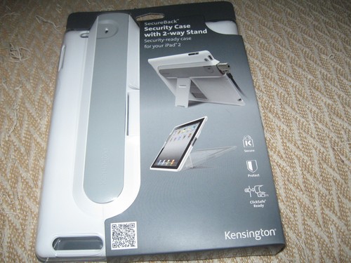 Kensington SecureBack Security Case for iPad 2 w/2-Way Stand & Click Safe  - Picture 1 of 2