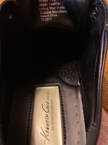 Herren Kenneth Cole Track Walk schwarz Leder elegante Schuhe 11 Medium - Bild 13 von 13