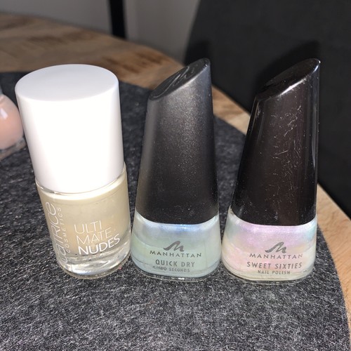 15 x nagellack Weiß Helle Töne Nude crackling Perlmut glitzer catrice nivea p2 - Bild 6 von 6
