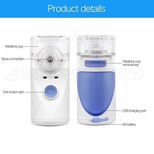 New Mini Handheld Ultrasonic Atomizer Machine Mist Respirator Humidifier AU - Picture 6 of 12